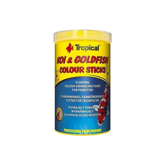 Tropical Koi&Goldfish Colour Sticks 1000ml/80Gr
