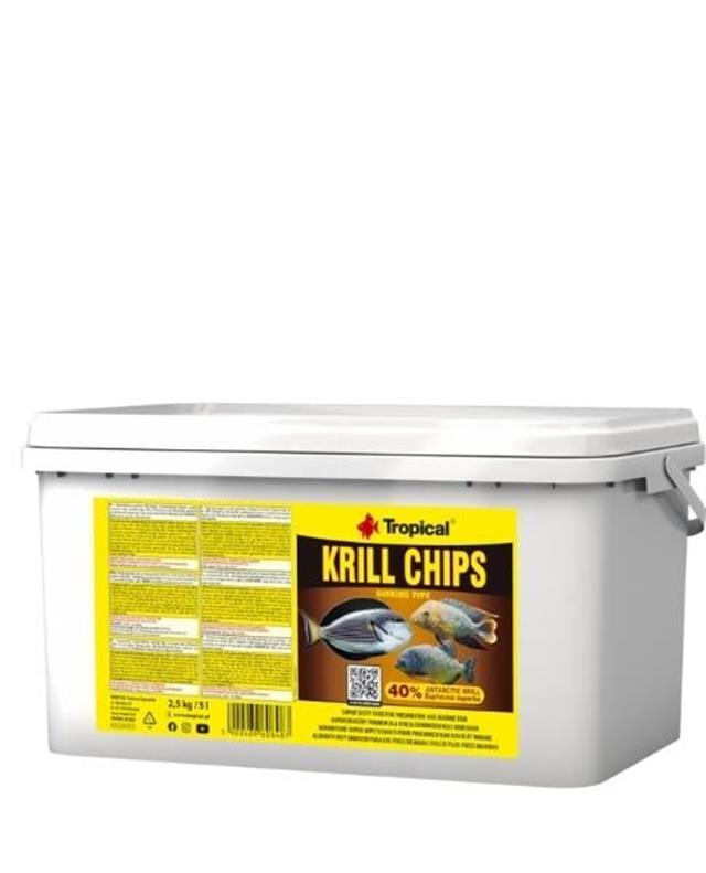 Tropical Krill Chips 5Lt/2,5Kg