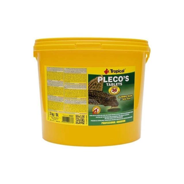 Tropical Plecos Tablets 5Lt/3Kg