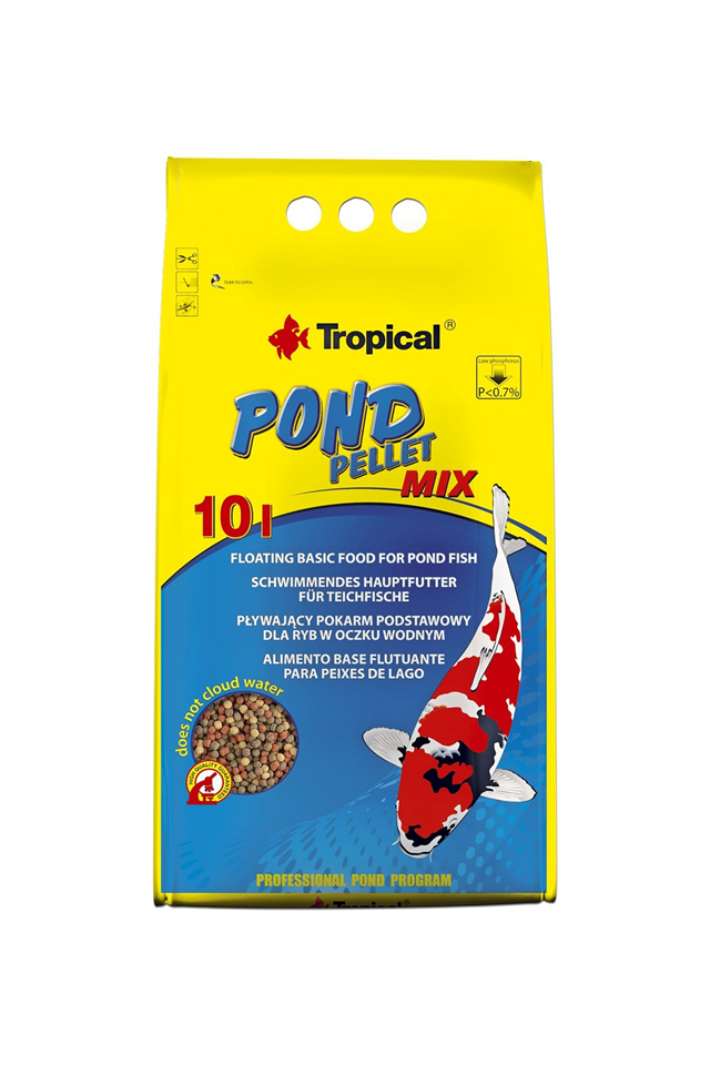 Tropical Pond Pellet Mix Size S 50Lt/5Kg