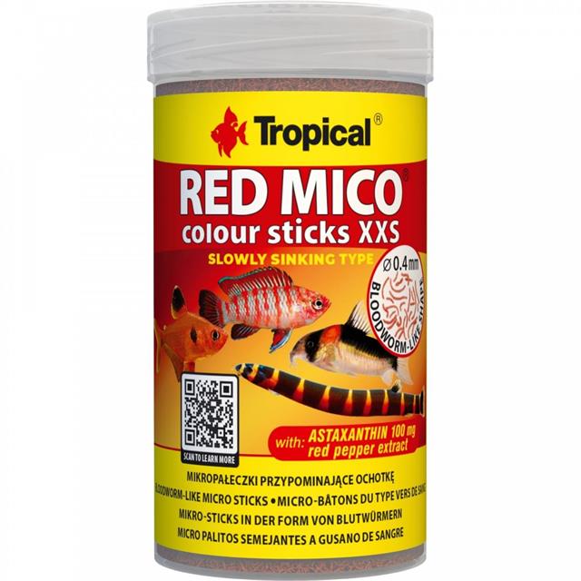 Tropical Red Mico Colour Sticks XXS 100ml/50Gr