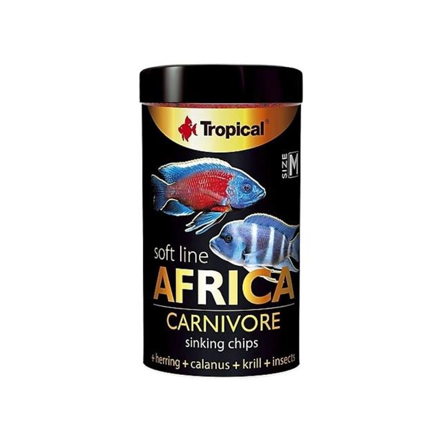 Tropical Soft Line Africa Carnivore Chips 100ml/52Gr
