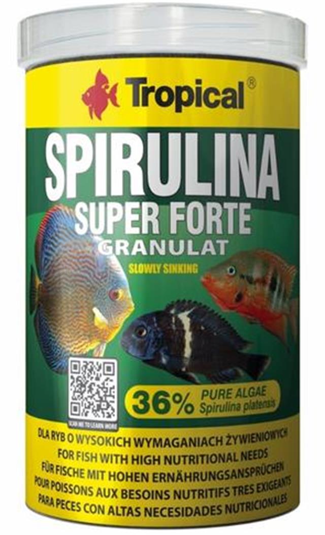 Tropical Spirulina Forte Gran 250ml/150Gr