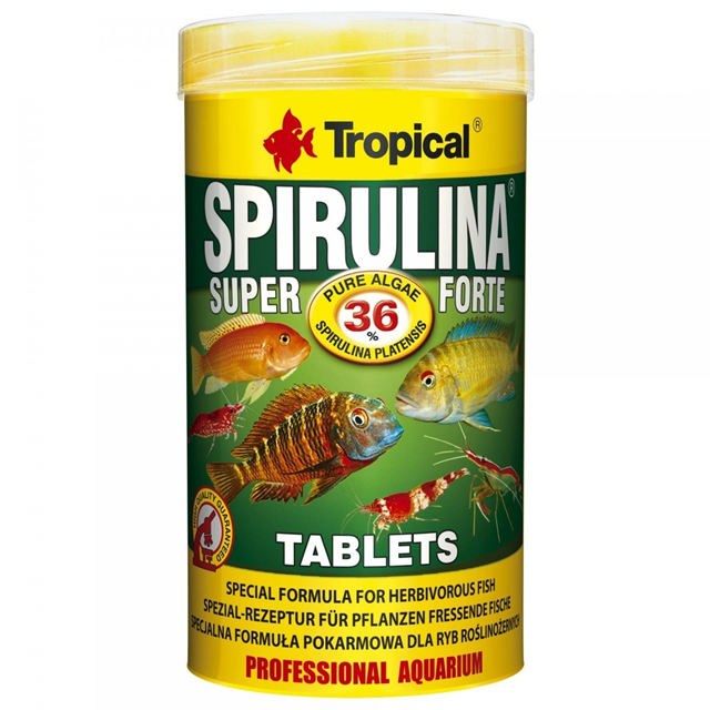 Tropical Super Spirulina Forte Tablets 50ml/36Gr