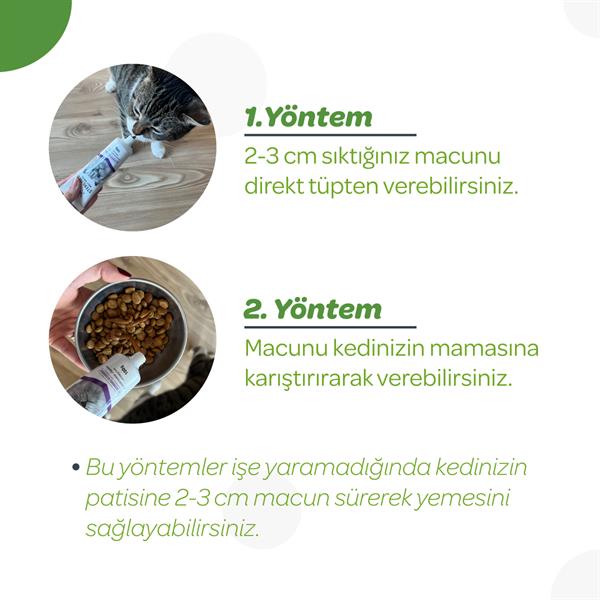 Vet's Plus Anti-Hairball Tüy Yumağı Önleyici Malt Kedi Macunu 100gr - Kedi Macunları