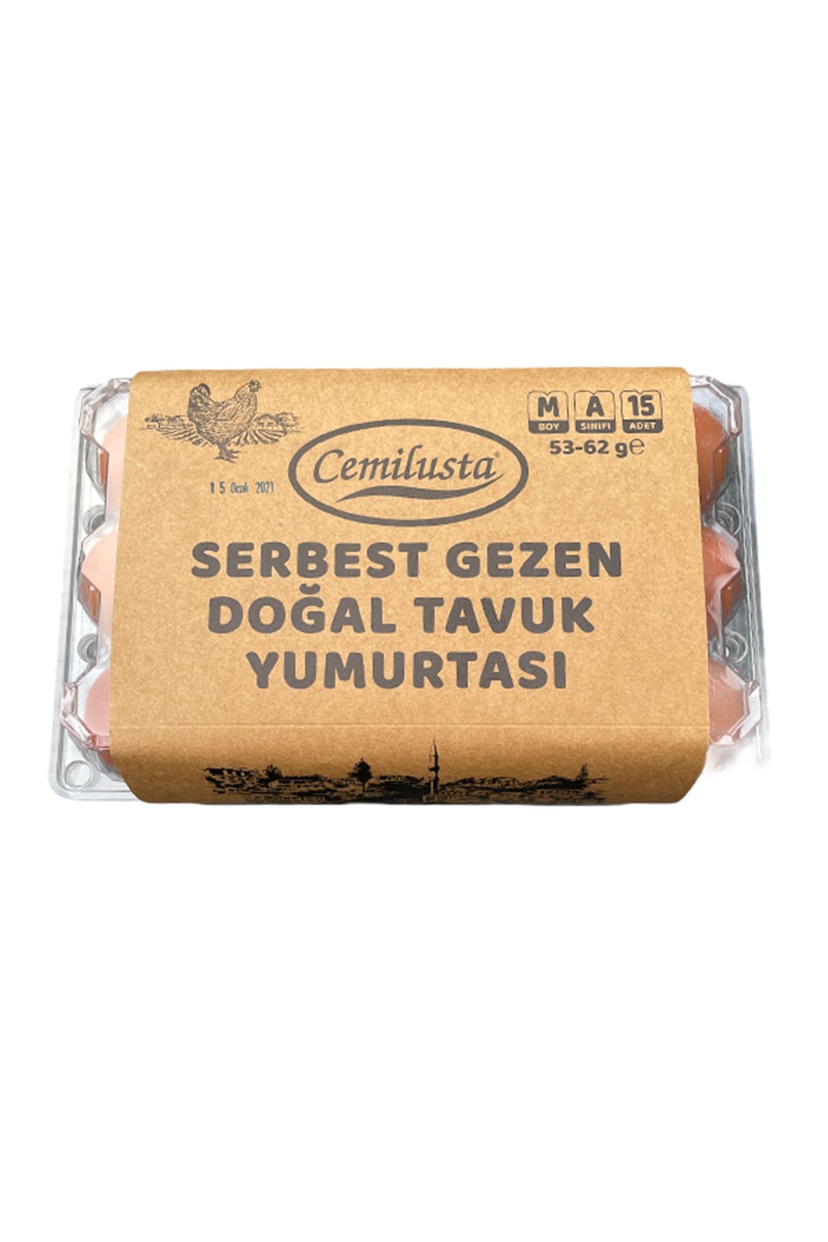 Doğal Yumurta 15 Li