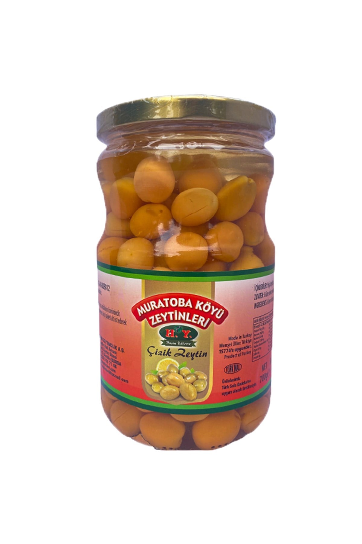 Yeşil Çizik Zeytin 700Gr