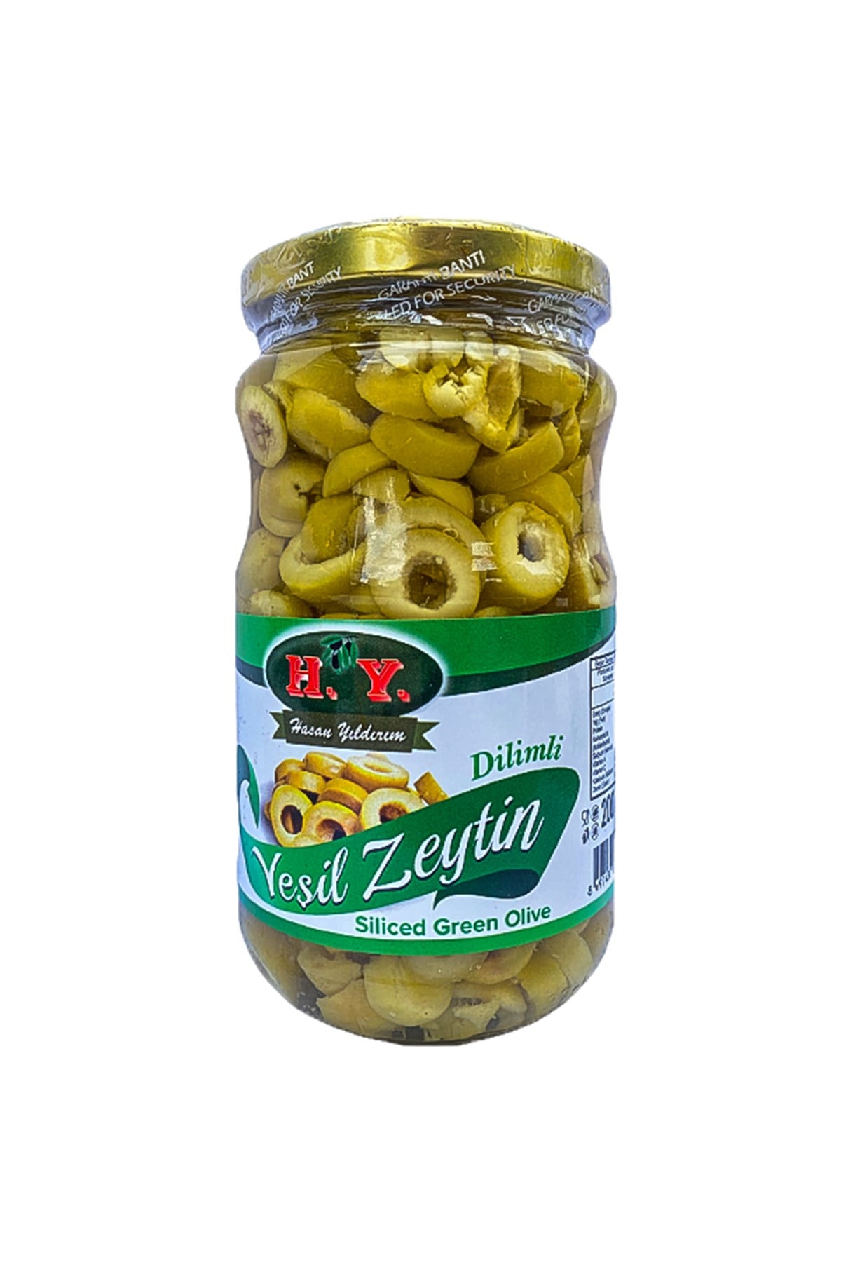 Yeşil Dilimli Zeytin 200Gr