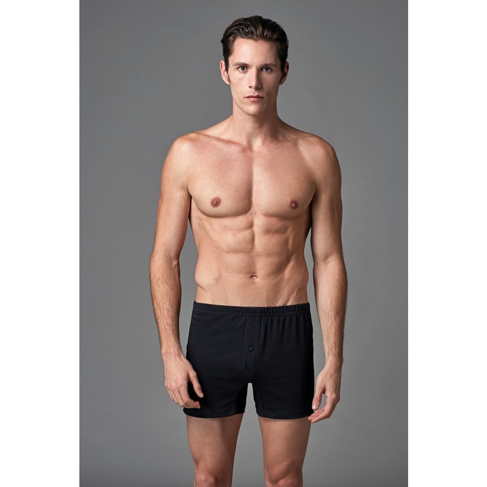 Eros Erkek Boxer 2'Li ES011523 SİYAH