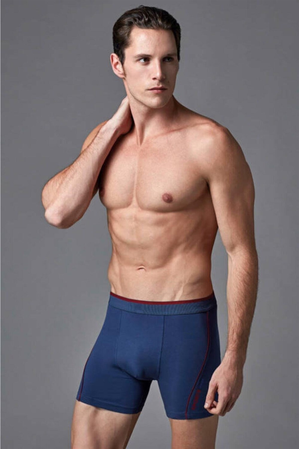 Eros Erkek Compact Renkli Boxer ES011580 LACİVERT