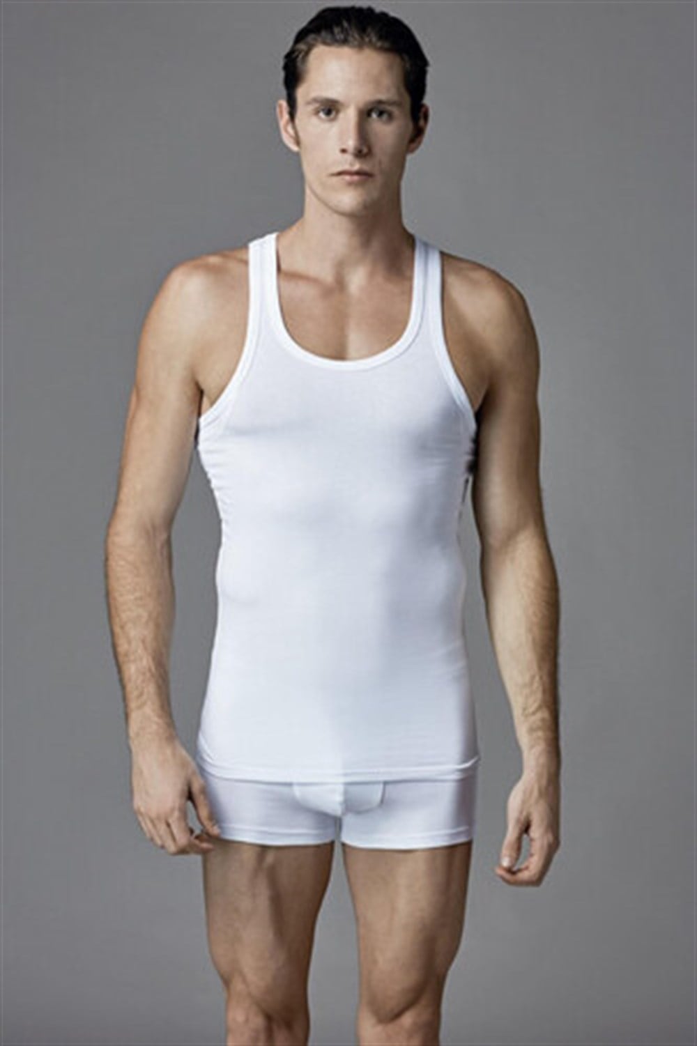 Eros Erkek Compact Sporcu Atlet 2'Li ES011501 BEYAZ