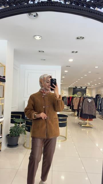 4001 Deri şeritli havuç deri -CAMEL