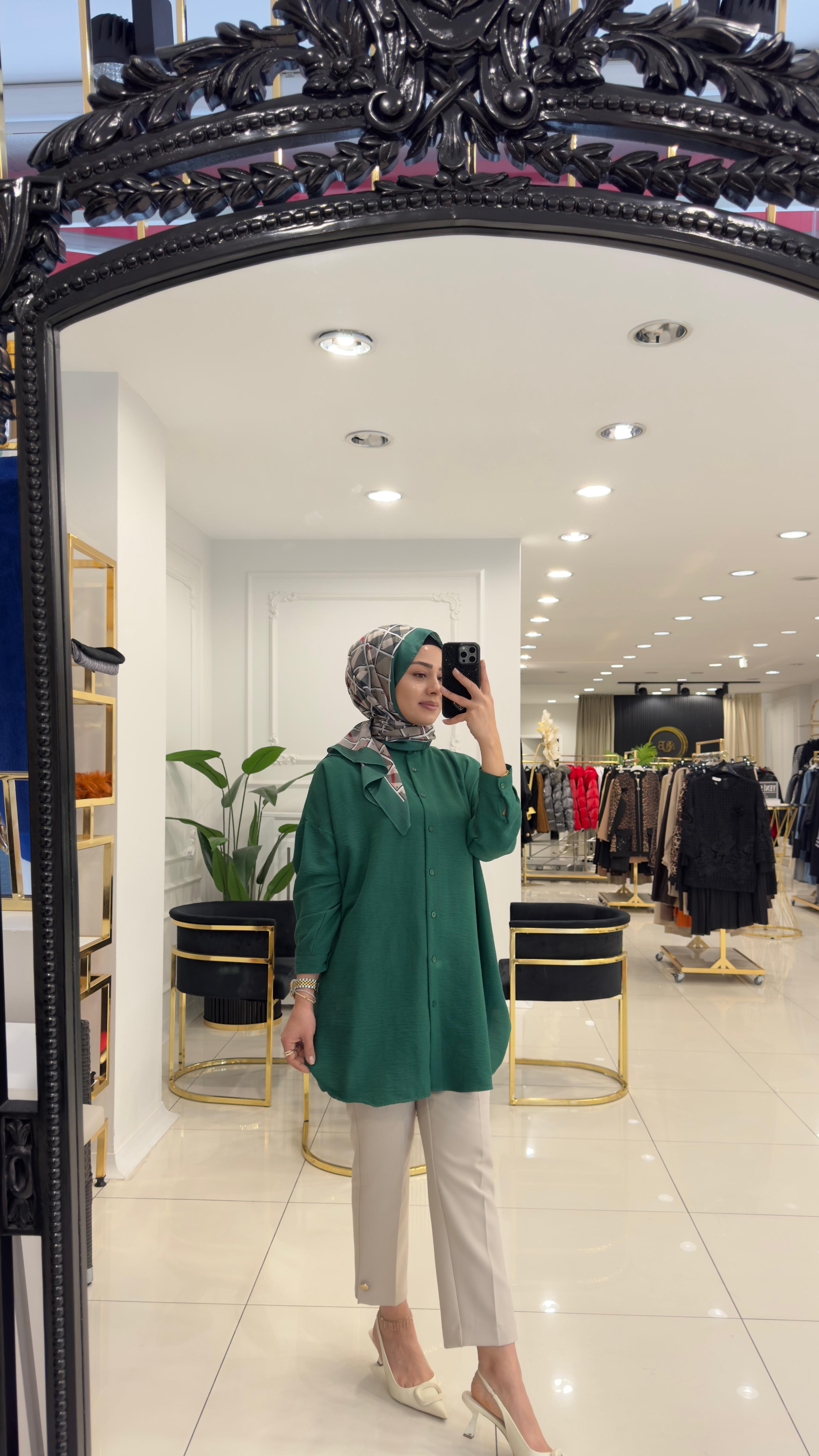 4008 ADA GÖMLEK-ZÜMRÜT