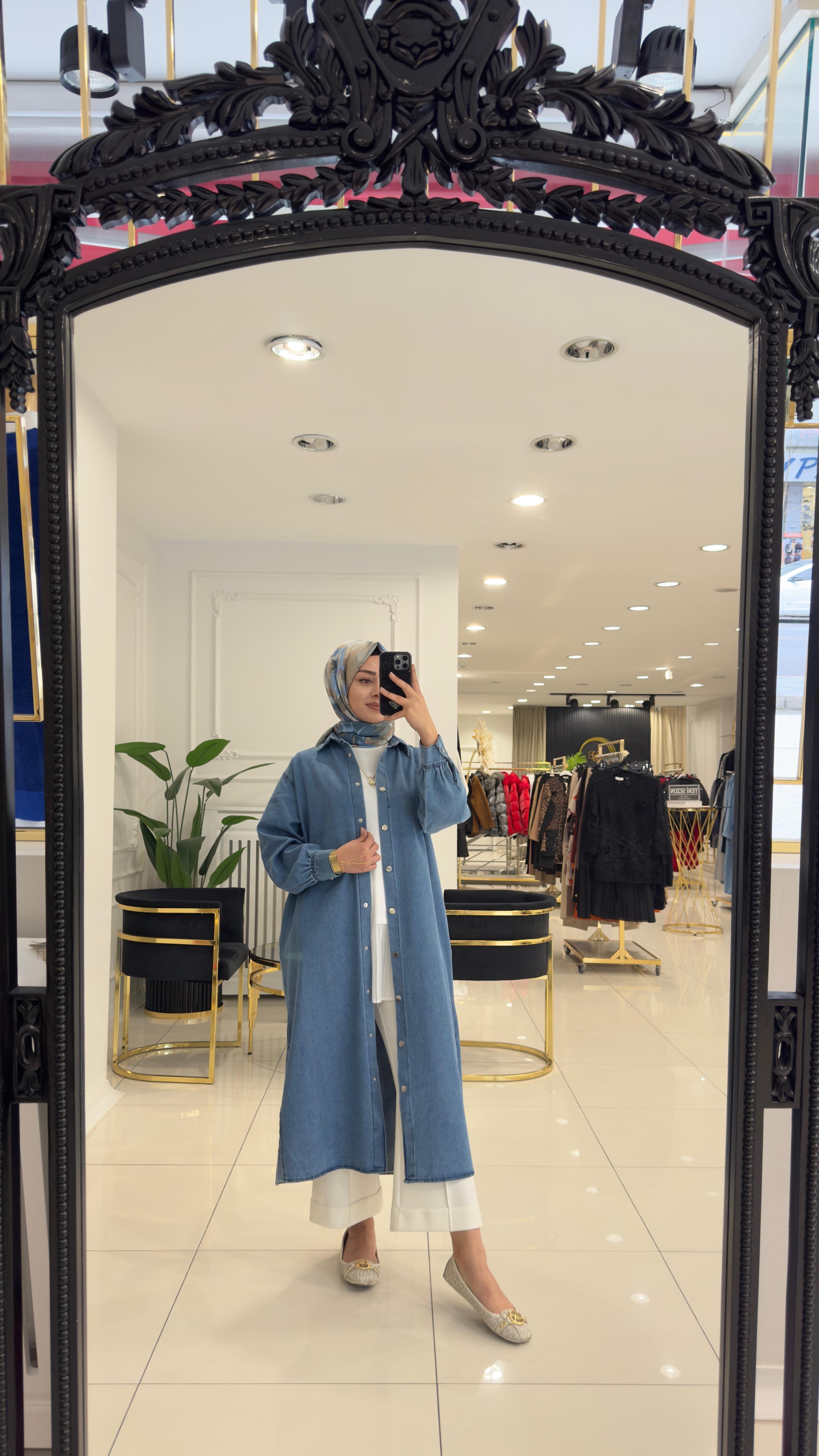 9058 NİL DENİM KAP