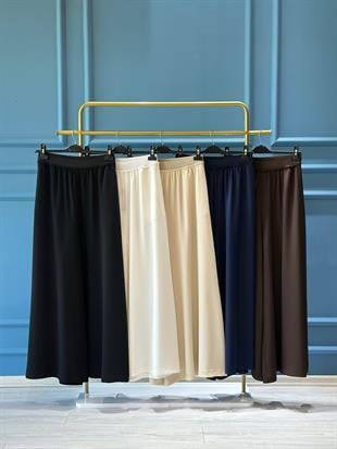 SZ-5561 Logos geniş paça pantolon