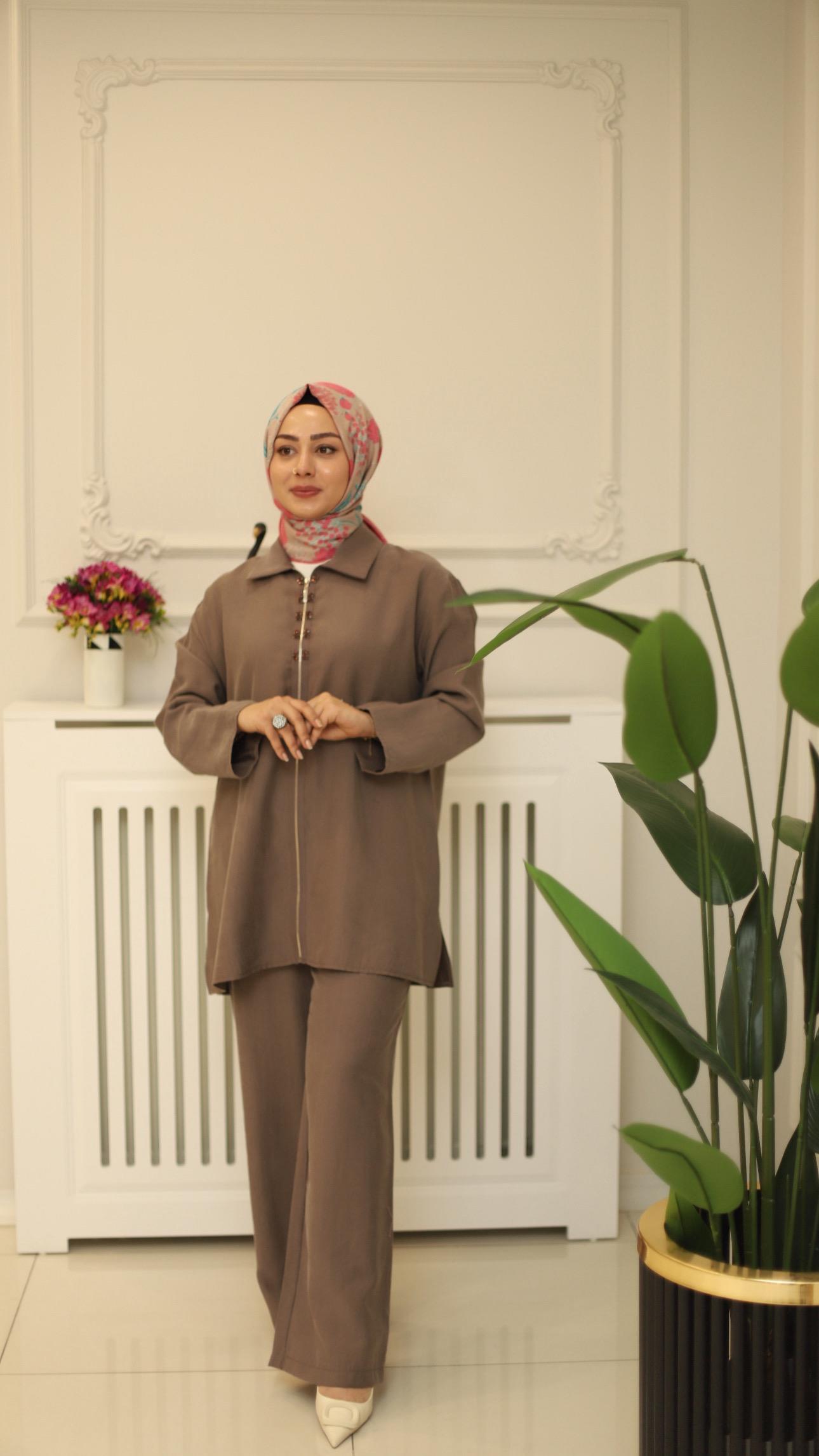 14423 Narin taşlı takım-VİZON