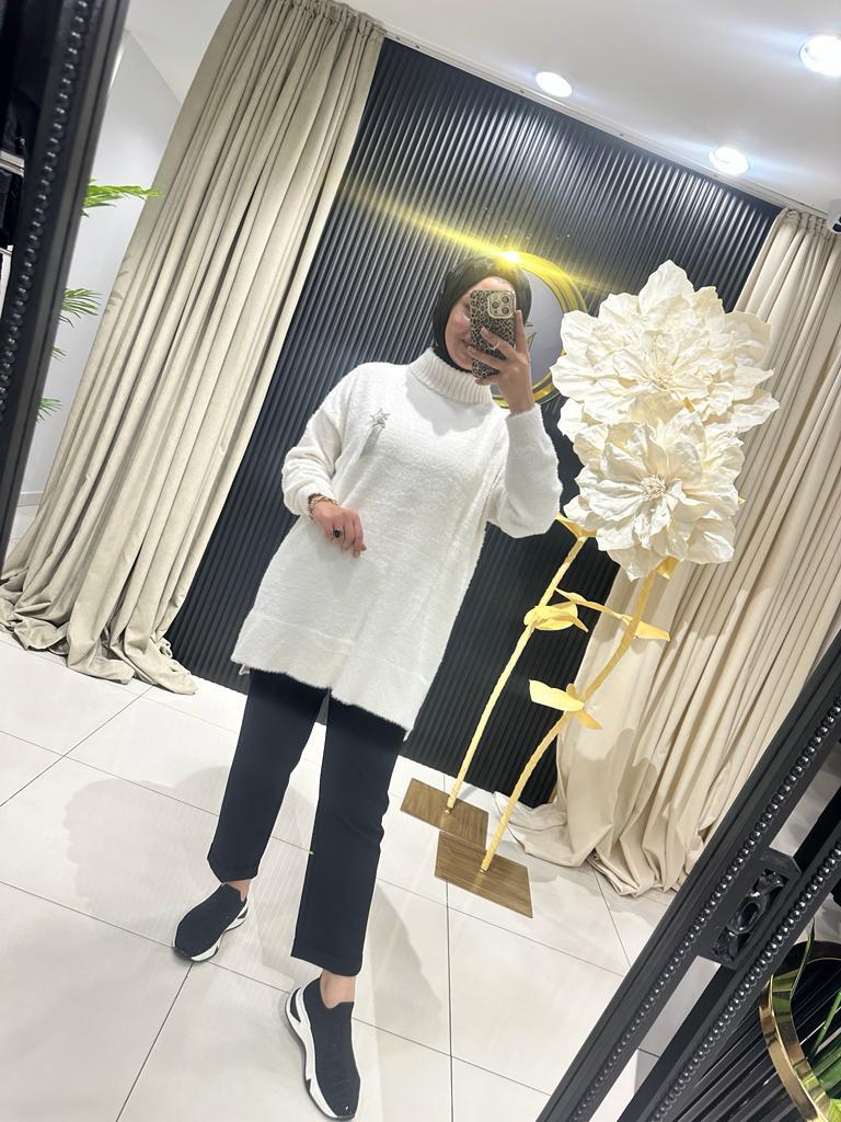 200KZK BOĞAZLI YUMOŞ KAZAKBEYAZ