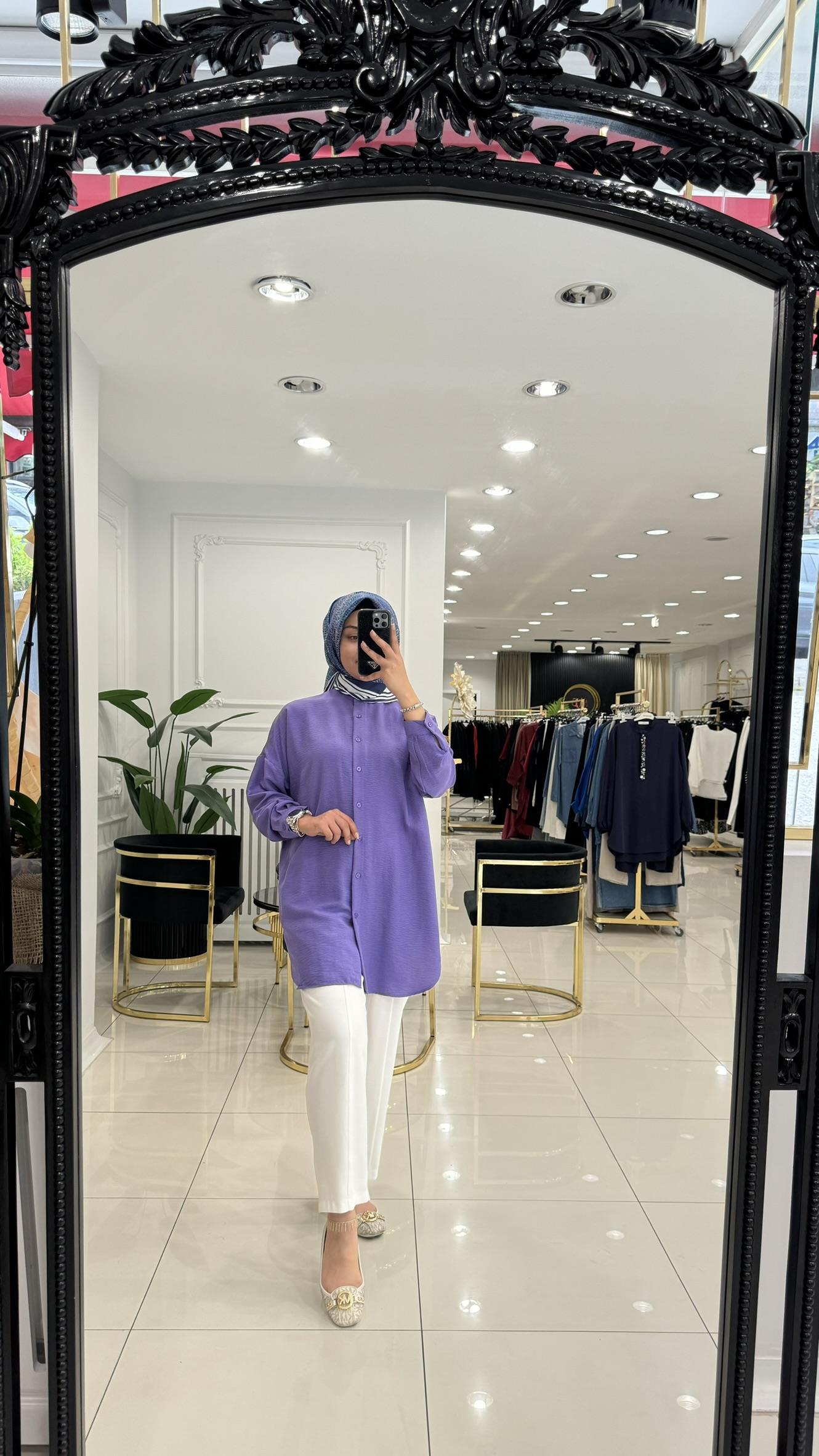 4008 ADA GÖMLEK-LİLA