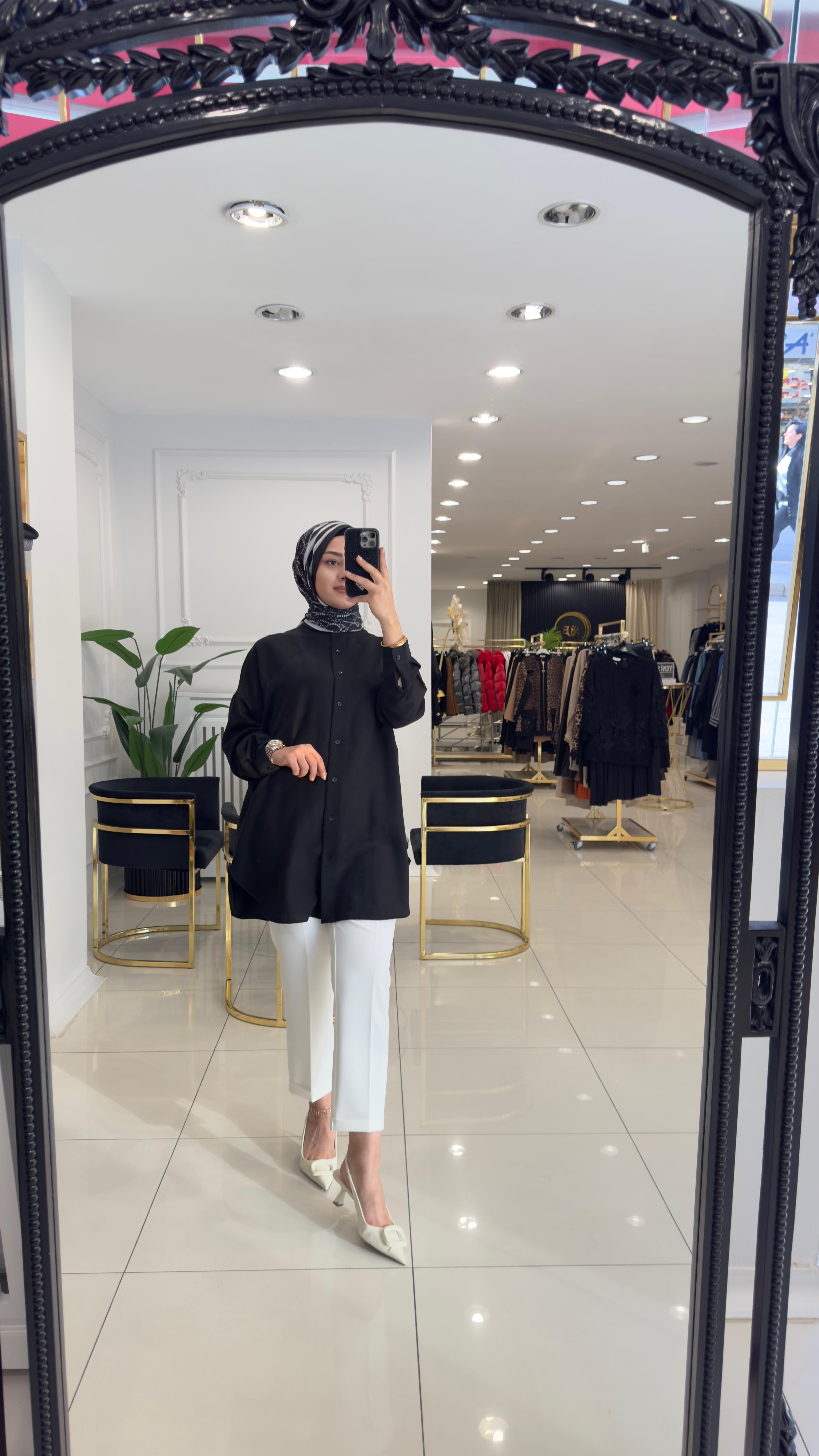 4008 ADA GÖMLEK-SİYAH