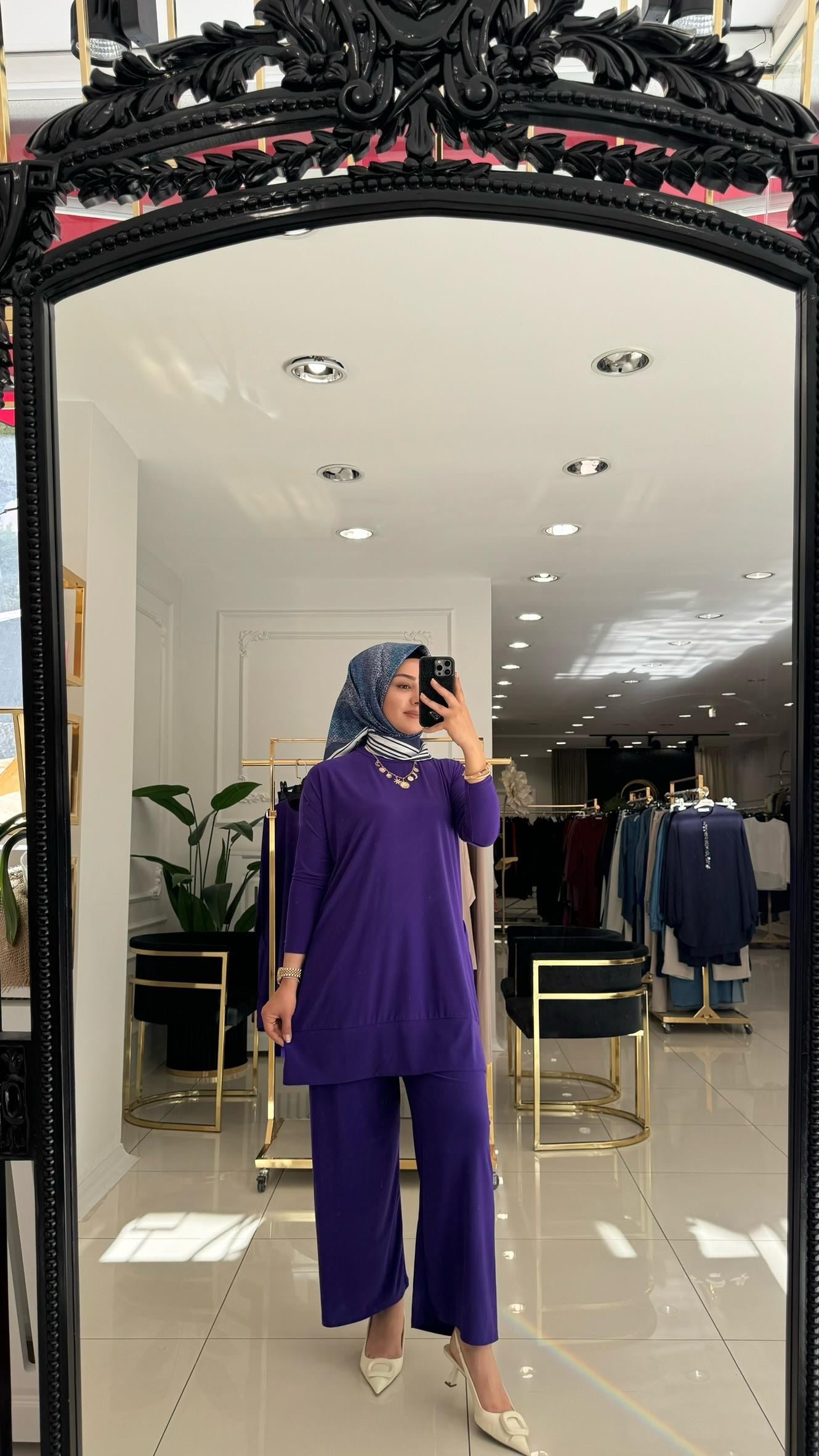 5015 Yanları cepli sandy takım-MOR