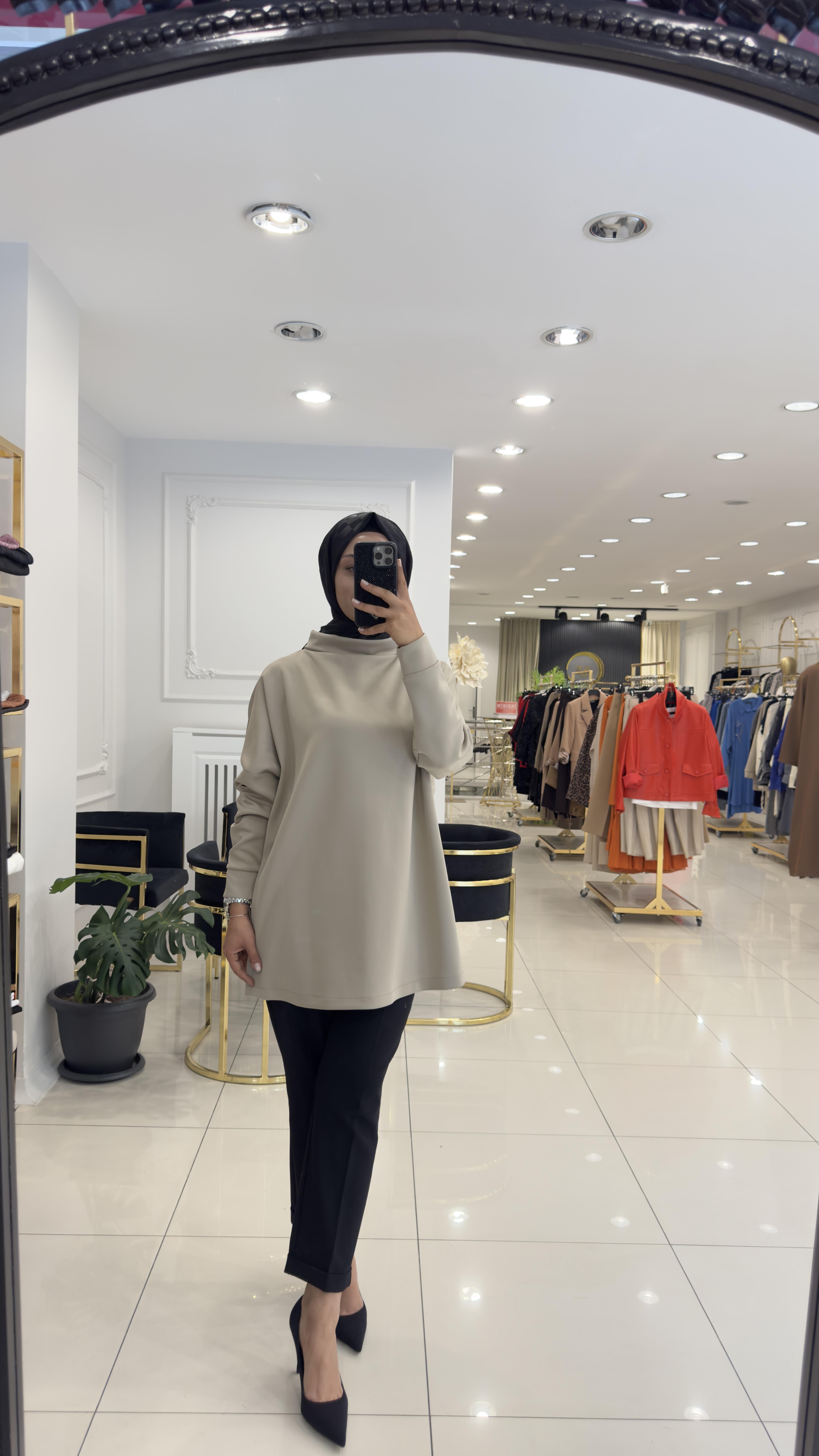 5204 Scuba Neva Tunik-VİZON