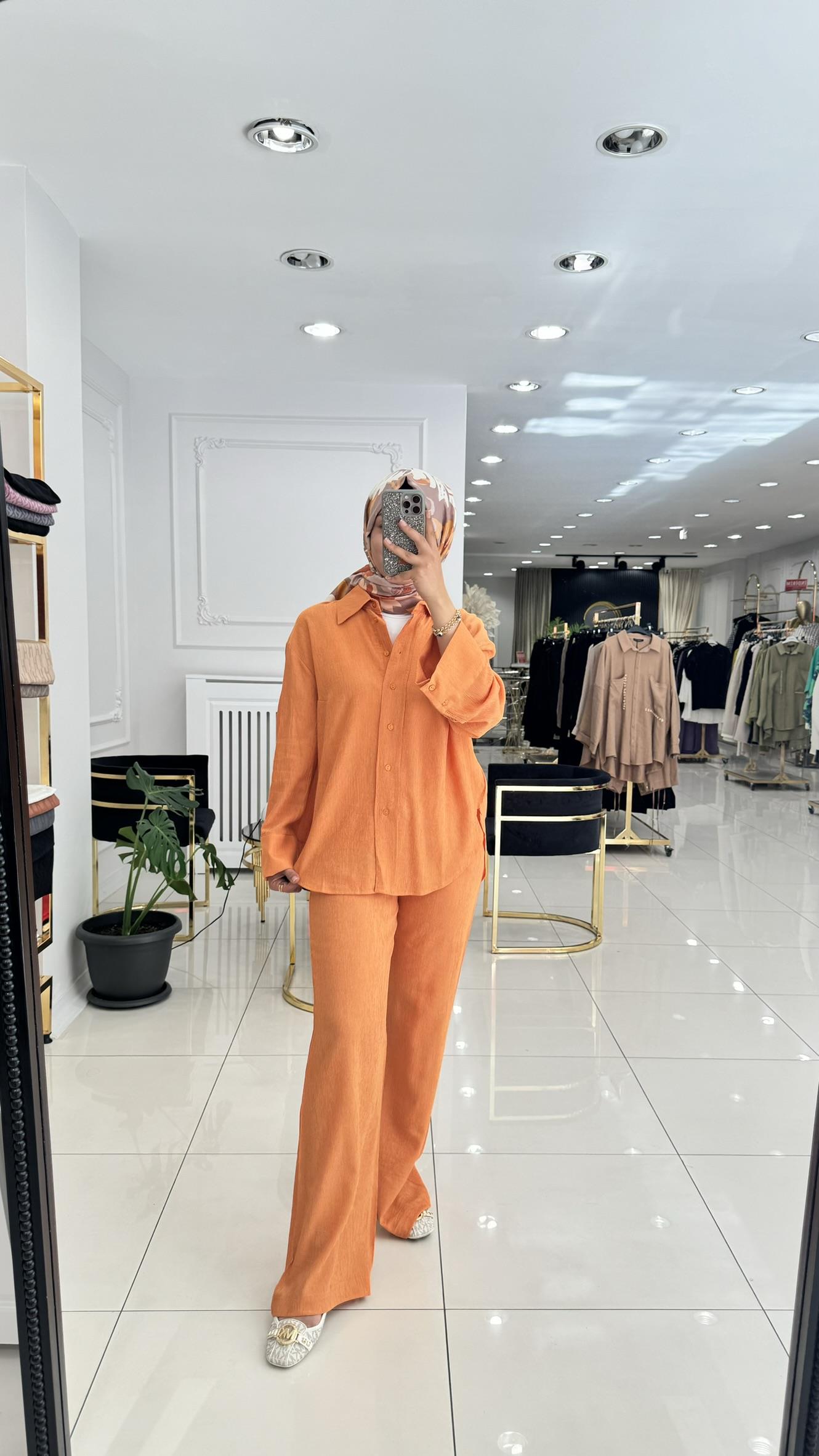 98613 Bahar fitilli takım-TURUNCU