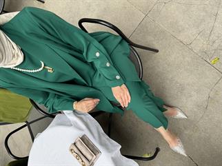 NOIRRE DESİGNTakımParis Üçlü Takım Zümrüt Yeşil 