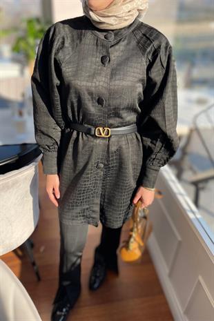 NOIRRE DESİGNCeketJakarlı Trenç