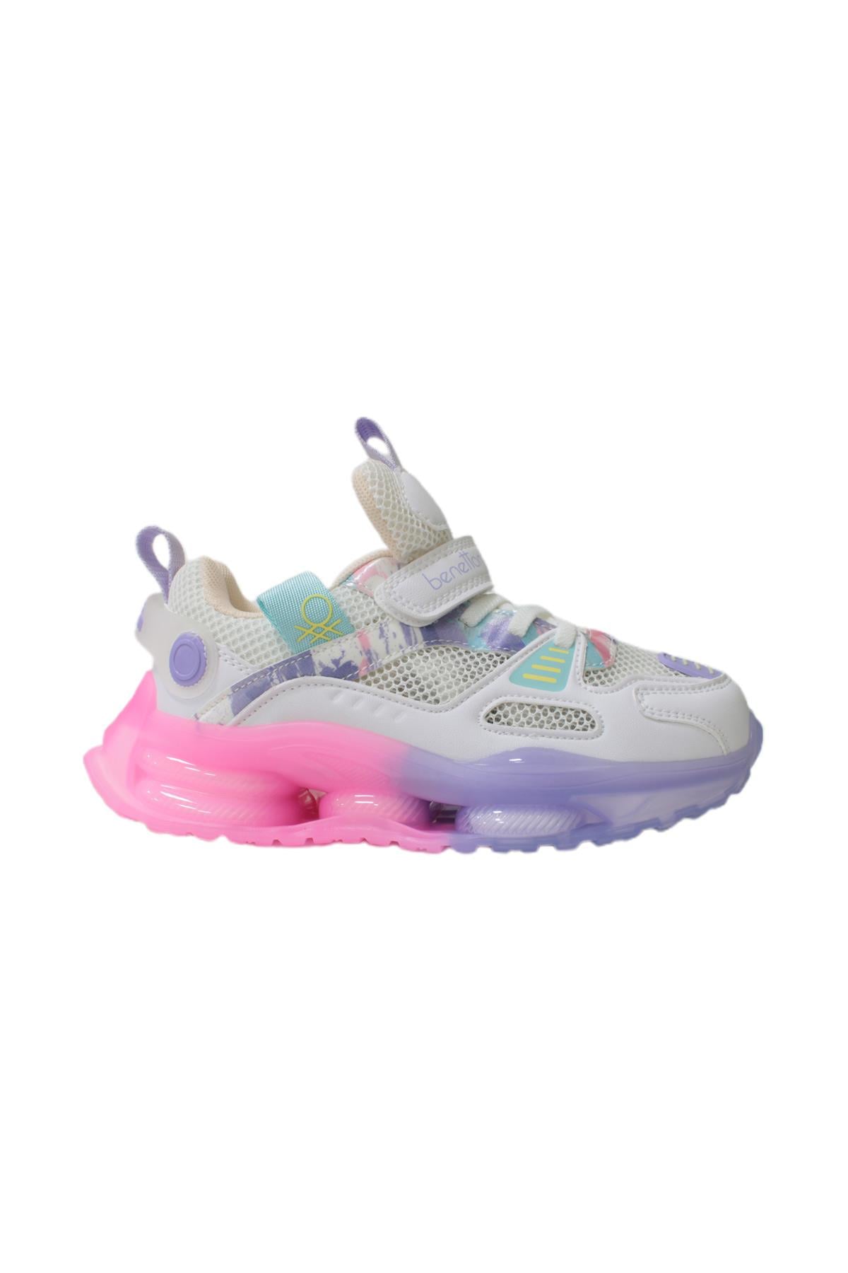 Benetton 10275 Çocuk Spor Ayakkabısı Beyaz