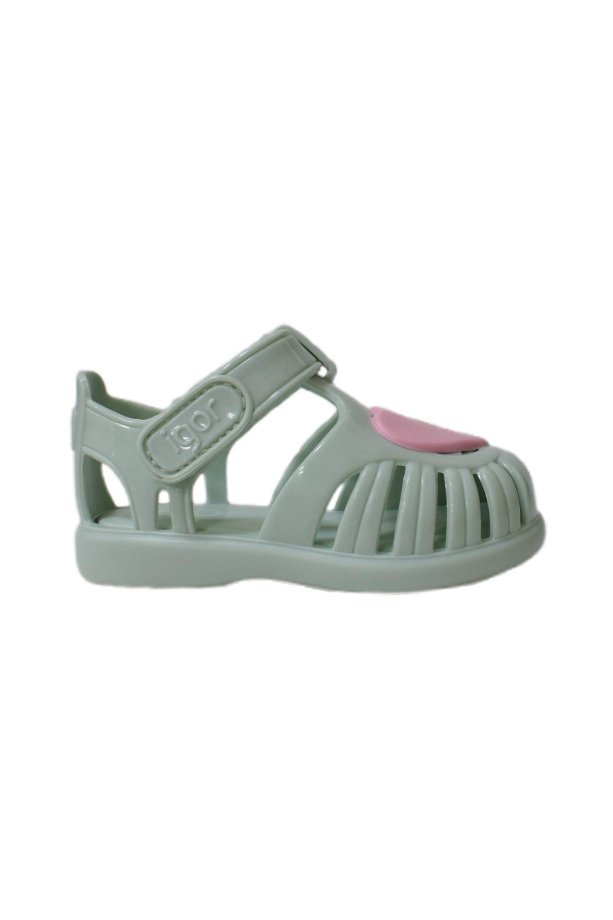 İgor Gloss Bebek Sandalet Yeşil