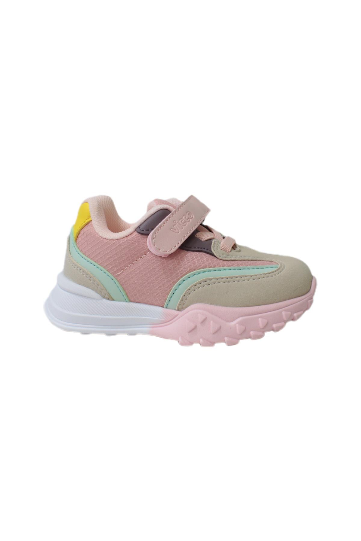 Vicco Surf Bebek Spor Ayakkabısı Pudra