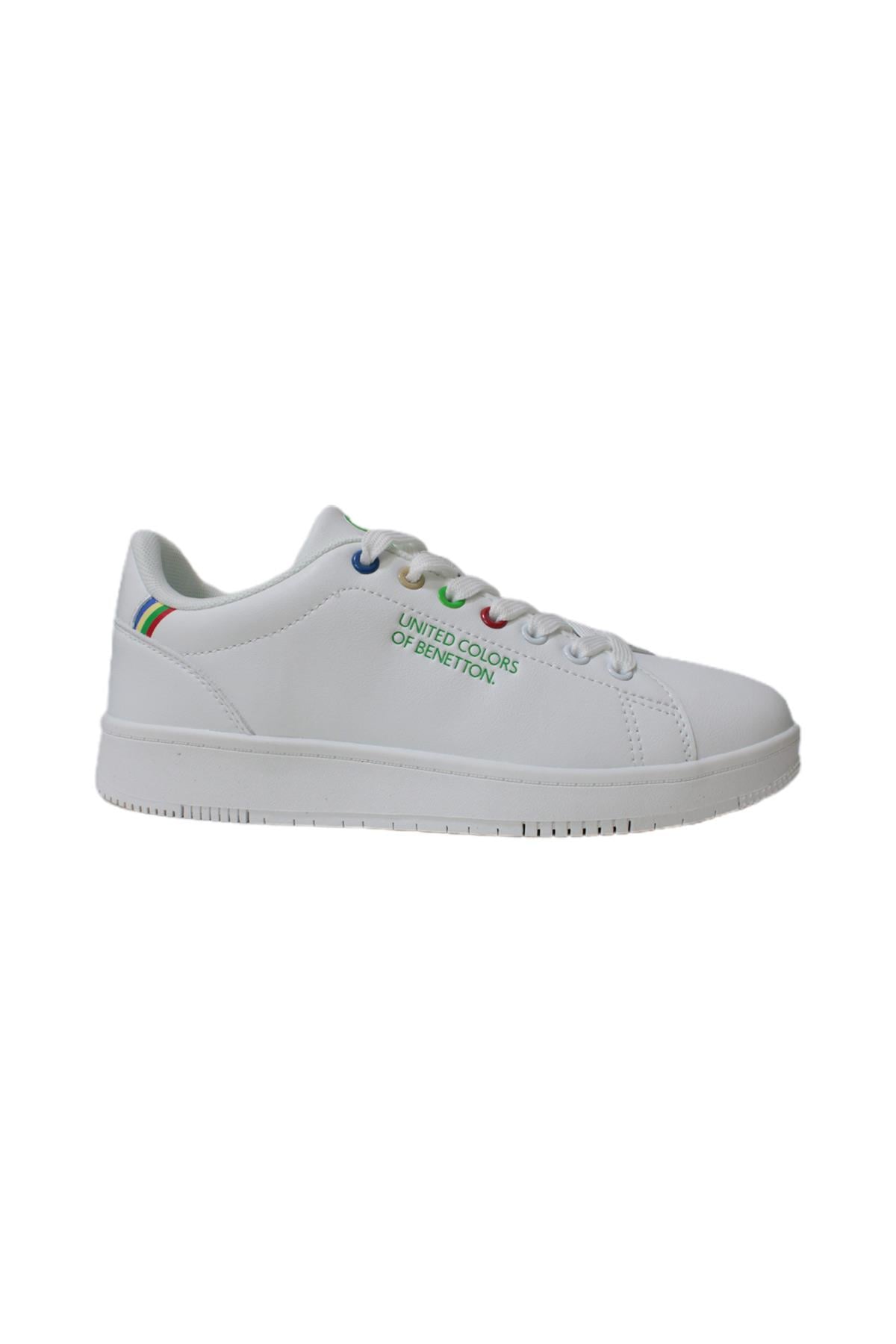 Benetton 10060 Çocuk Spor Ayakkabısı Beyaz