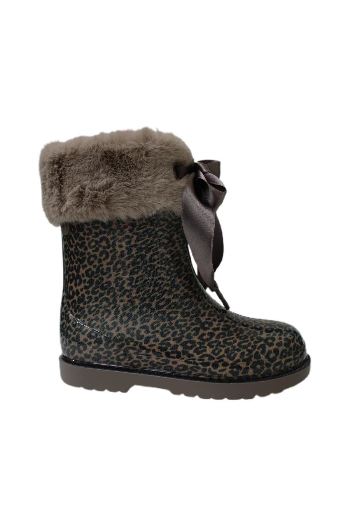 İgor Bimbi Soft Bebek Yağmur Çizmesi Leopar