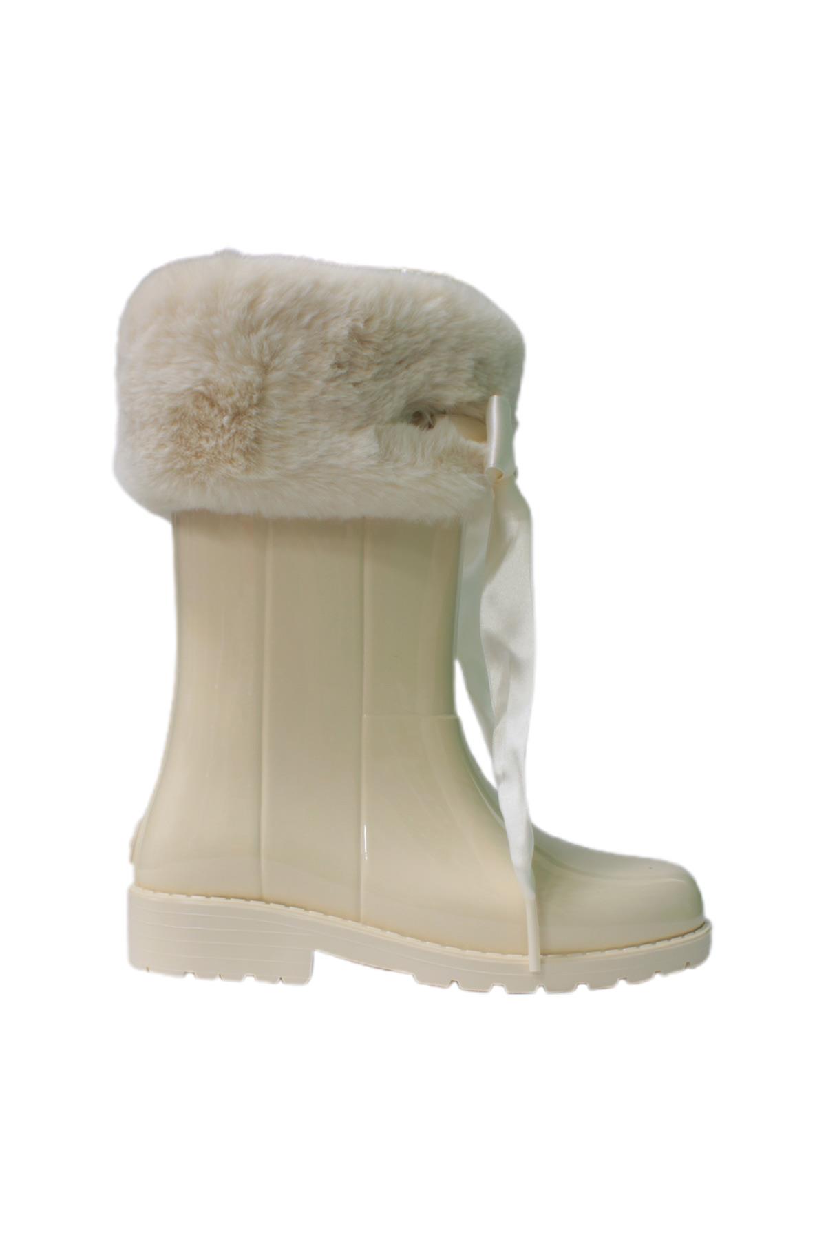 İgor Campera Çocuk Yağmur Çizmesi Bej