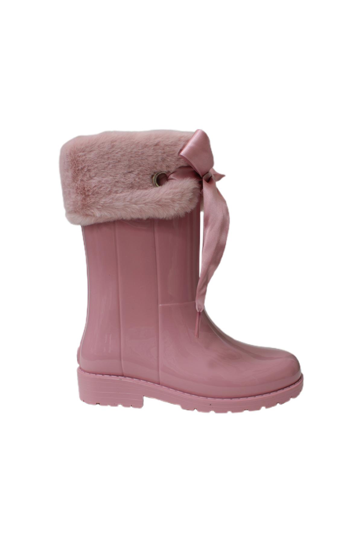 İgor Campera Çocuk Yağmur Çizmesi Pembe