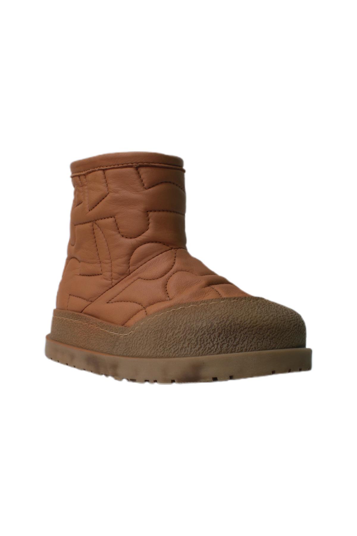 İlhan Paşaoğlu Desenli Bebek Botu Taba