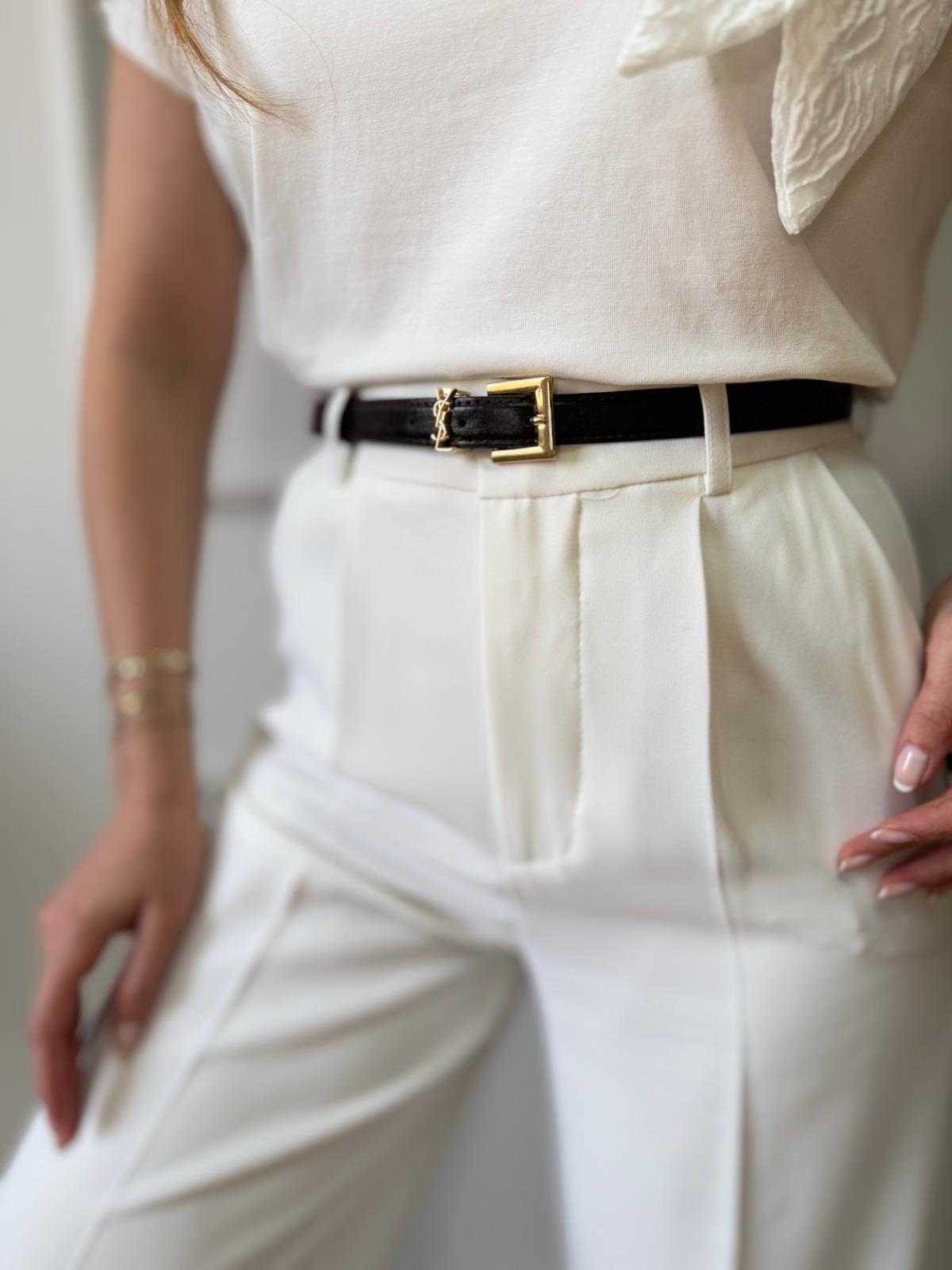 Acı Kahve Marka Model İnce Kemer