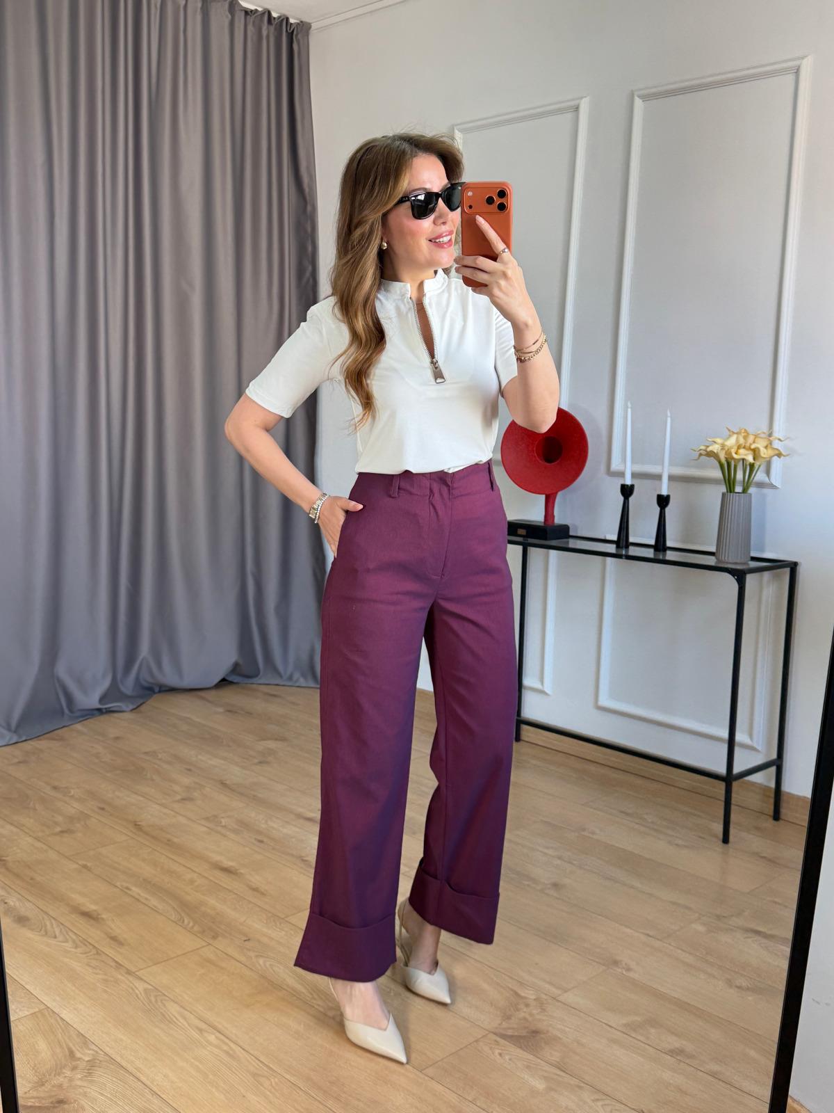 Bordo Duble Paça Pantolon