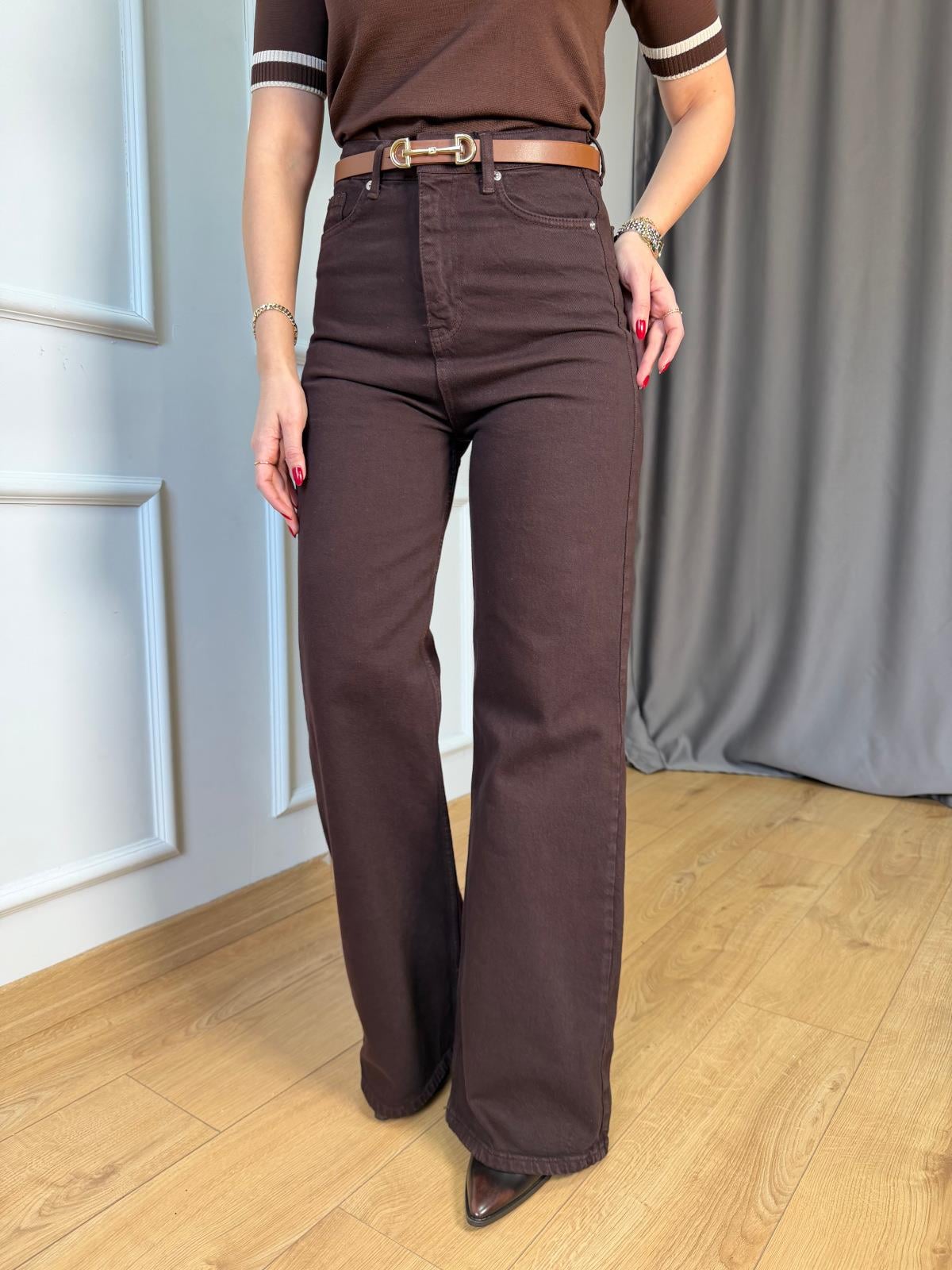 Kahve Straight Jean