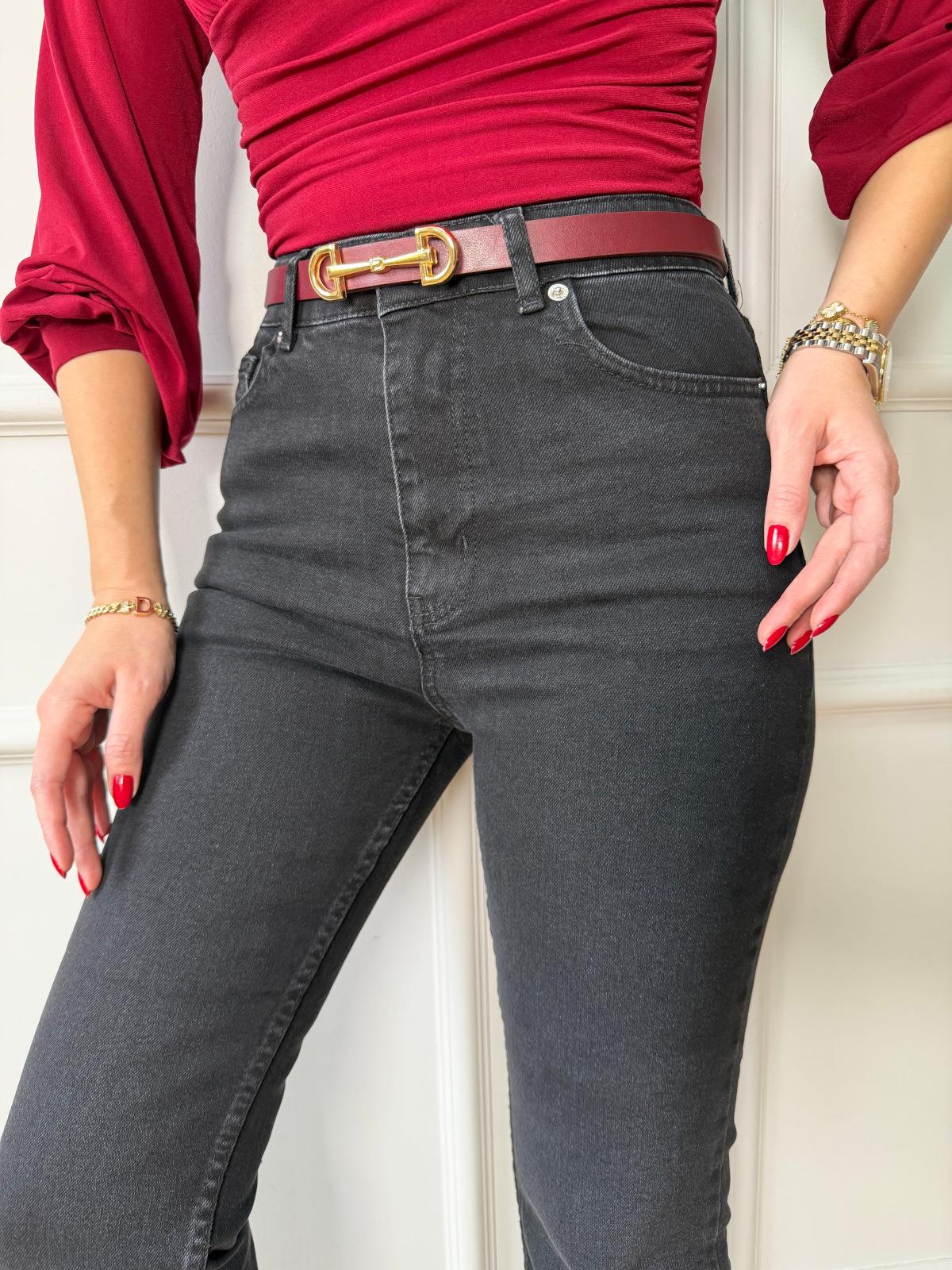 Siyah Boy Fit Jean
