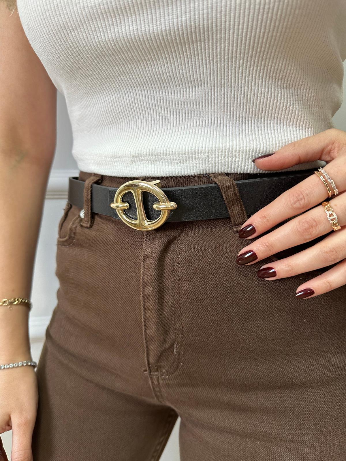 Siyah Şekilli Kemer