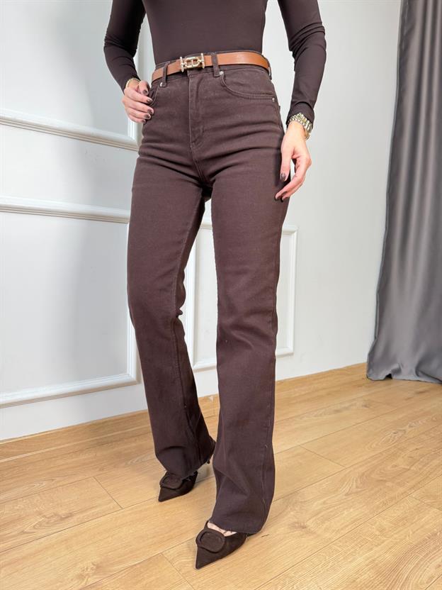 Acı Kahve Wide Leg Jean