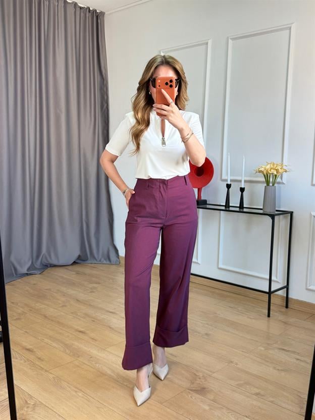 Bordo Duble Paça Pantolon