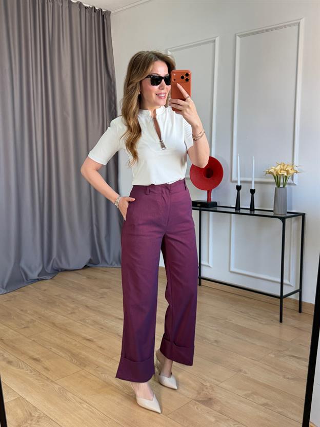 Bordo Duble Paça Pantolon