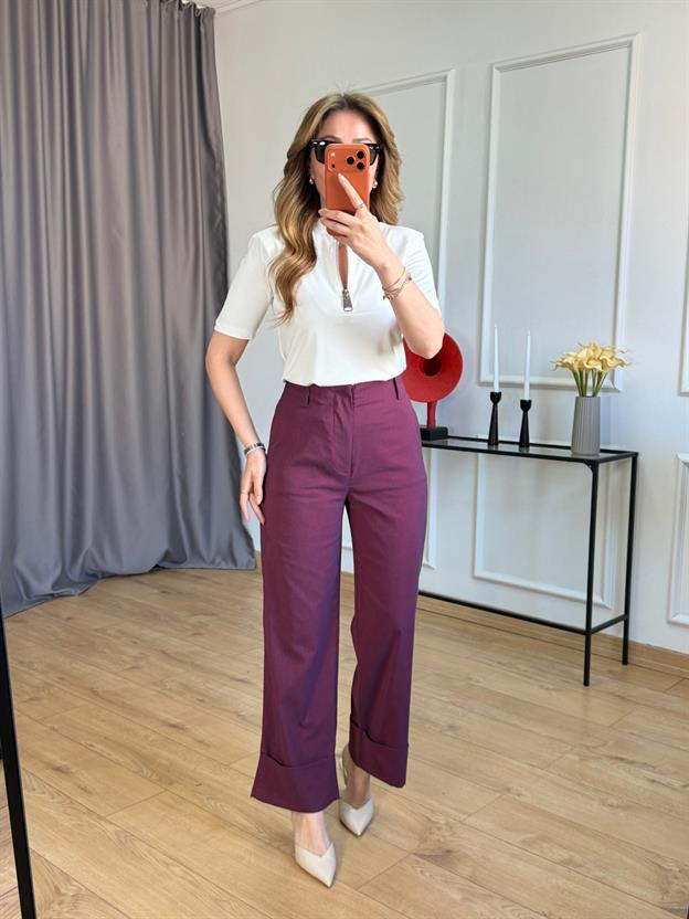 Bordo Duble Paça Pantolon