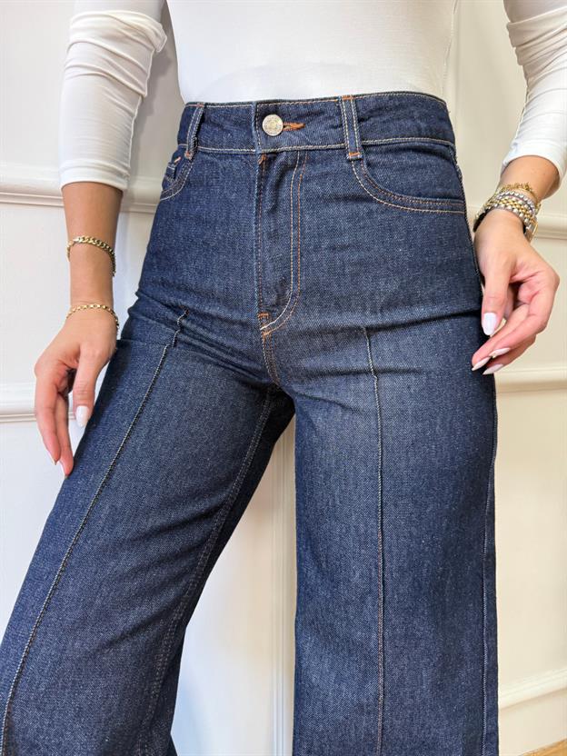 Dark Ön Dikiş Detaylı Jean