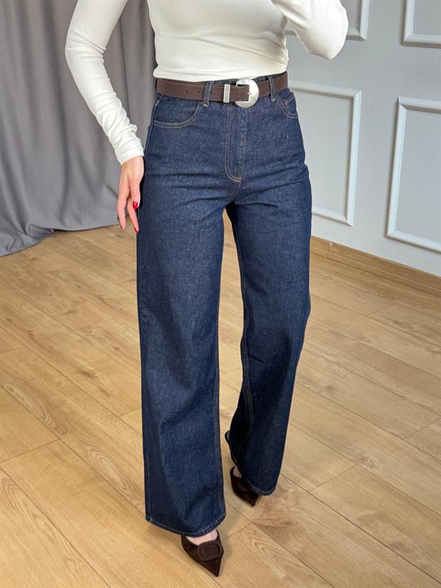 Flw Lacivert Straight Jean