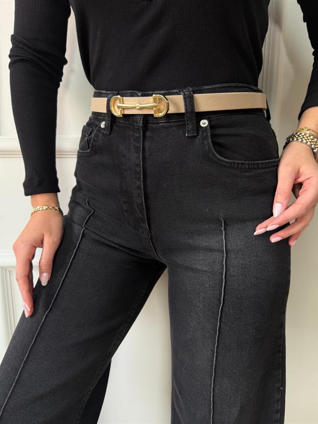 İnce Tokalı Vizon Kemer