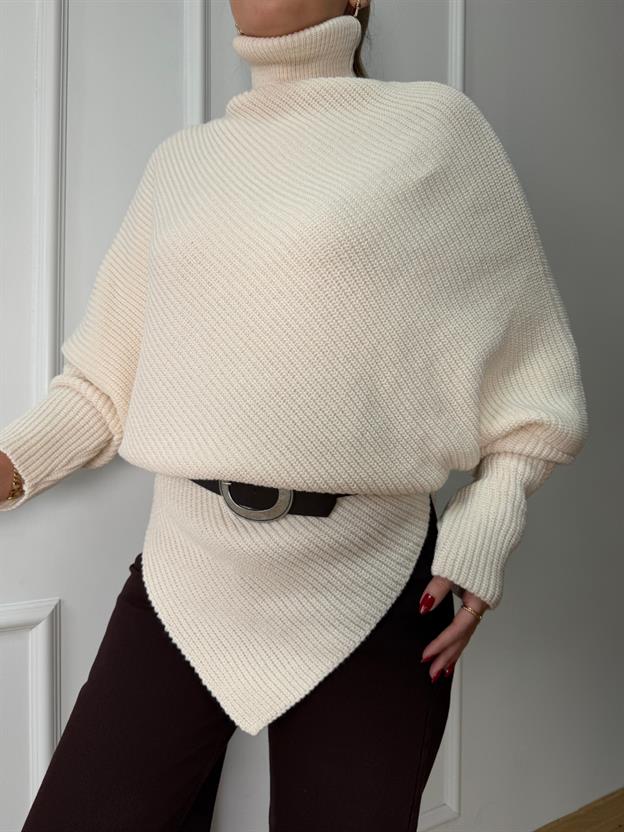 Krem Kemerli Verev Triko