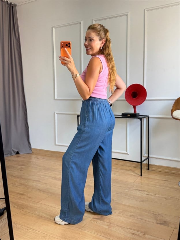Pembe Eskitme Çıtçıtlı Atlet